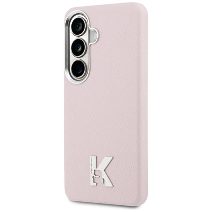 MagSafe hoes voor Samsung Galaxy S26 S942, Karl Lagerfeld, Karl Head Logo, Roze