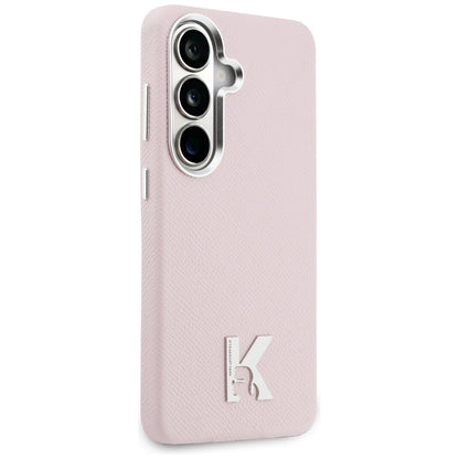 MagSafe hoes voor Samsung Galaxy S26 S942, Karl Lagerfeld, Karl Head Logo, Roze