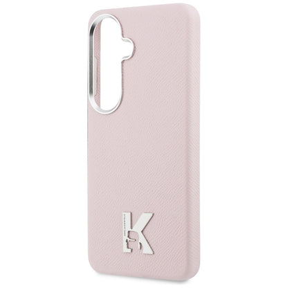 MagSafe hoes voor Samsung Galaxy S26 S942, Karl Lagerfeld, Karl Head Logo, Roze