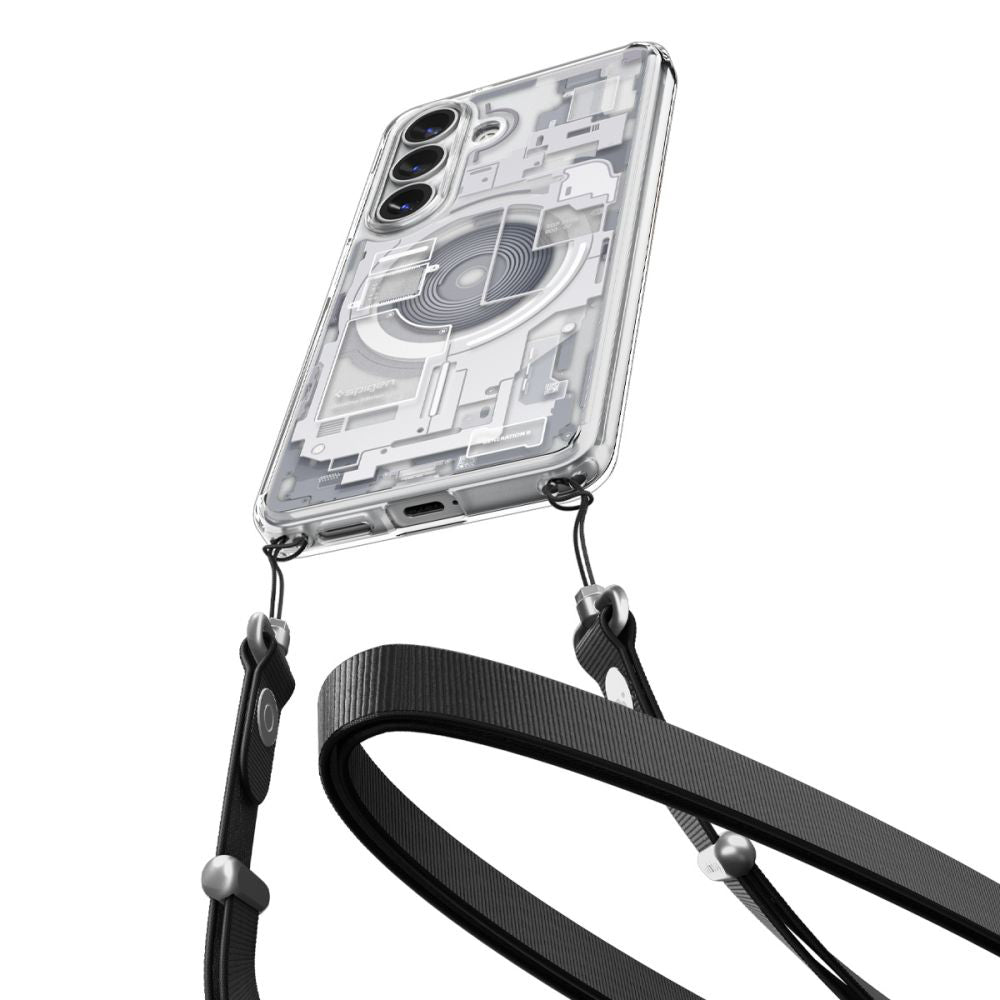 Hoes MagSafe voor Samsung Galaxy S26 S942, Spigen, Ultra Hybrid Zero One, Wit ACS10737