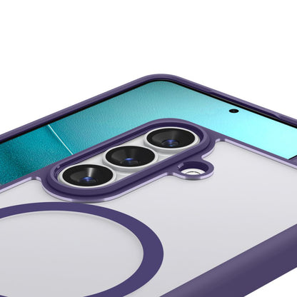 Hoes MagSafe voor Samsung Galaxy S26 S942, Spigen, Ultra Hybrid, Donkerpaars ACS11220