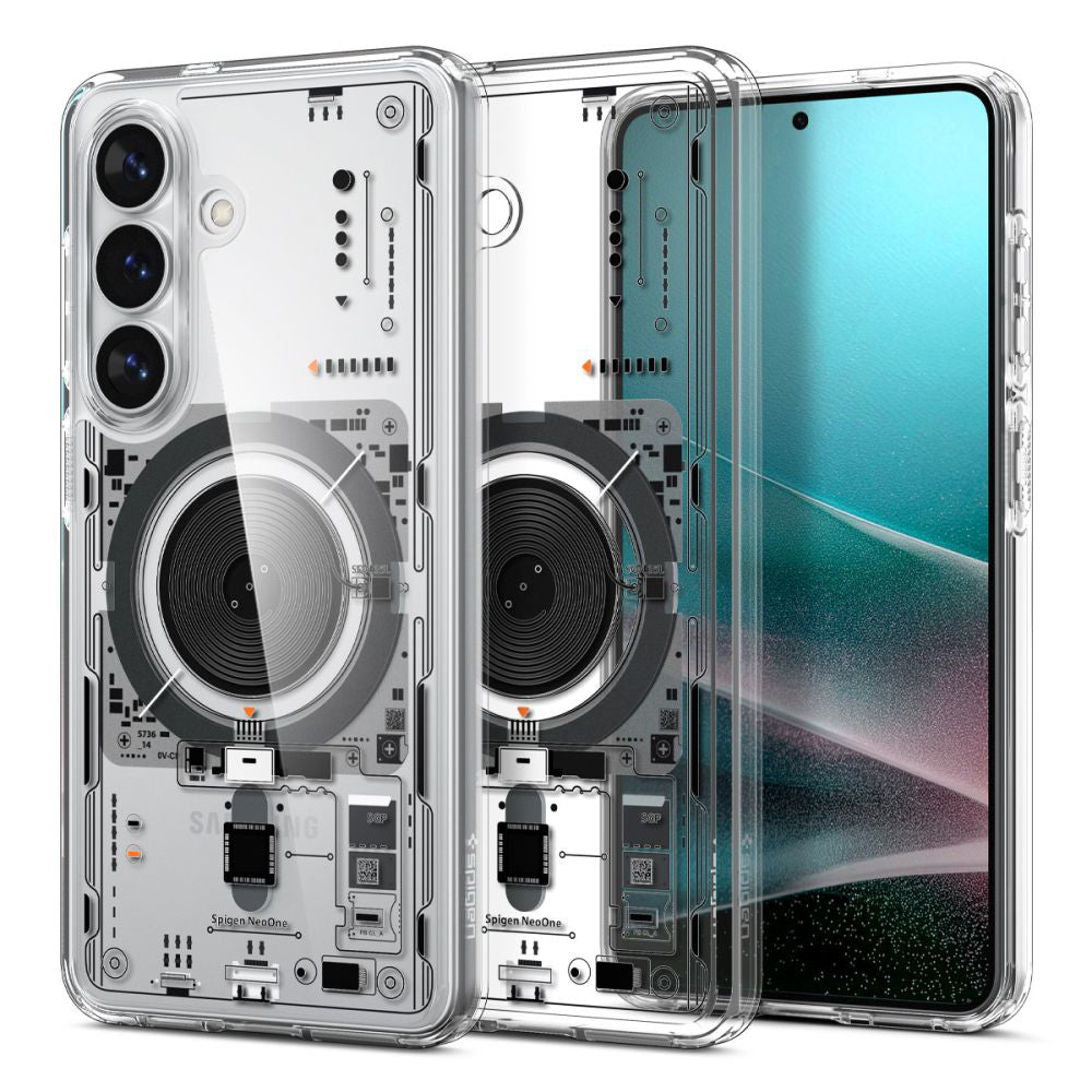 MagSafe hoesje voor Samsung Galaxy S26 S942, Spigen, Ultra Hybrid Neo One, Transparant ACS11218