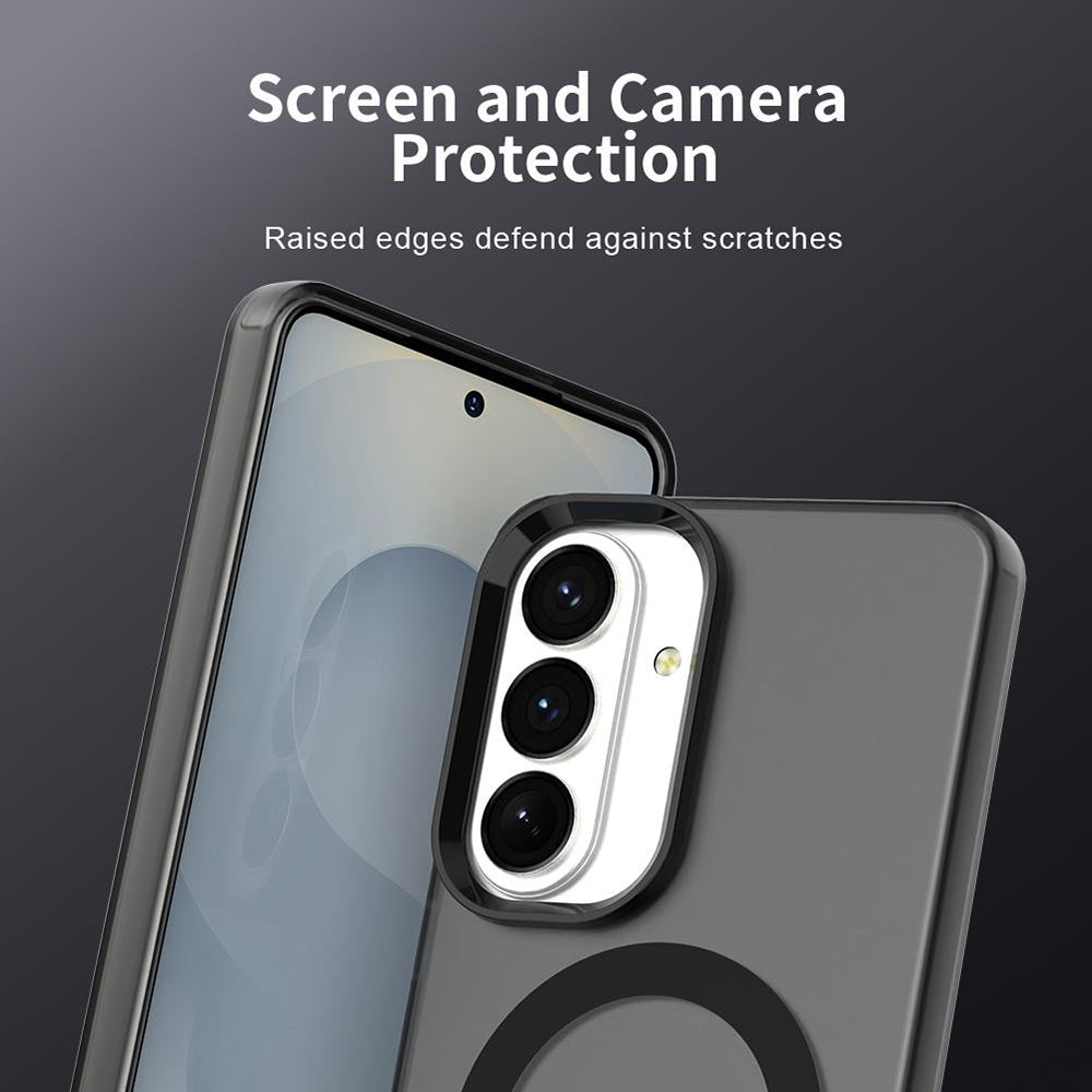 MagSafe hoesje voor Samsung Galaxy S26, Techsuit, CandyCase, Zwart