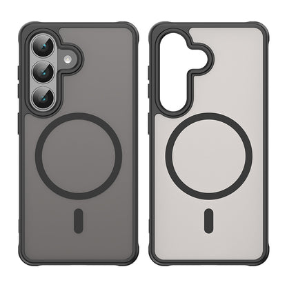 MagSafe hoesje voor Samsung Galaxy S26, Techsuit, HaloFrost II, Zwart