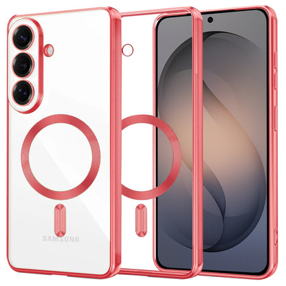 MagSafe Case for Samsung Galaxy S26 S942, Techsuit, Luxury Crystal, Pink