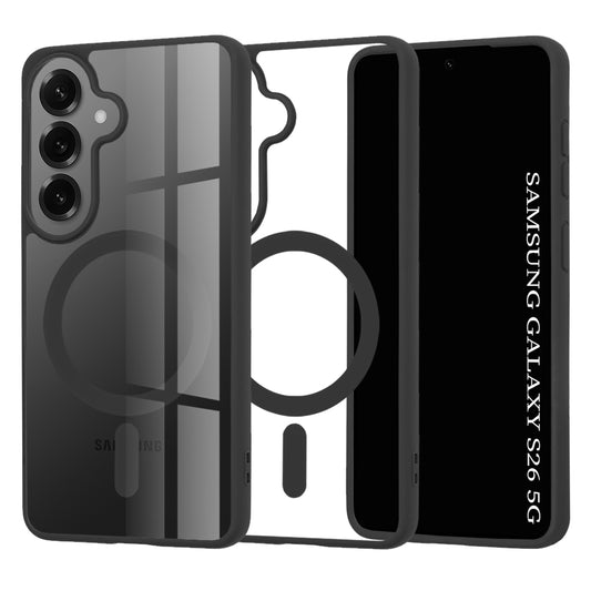 MagSafe hoesje voor Samsung Galaxy S26, Techsuit, Pro, Zwart