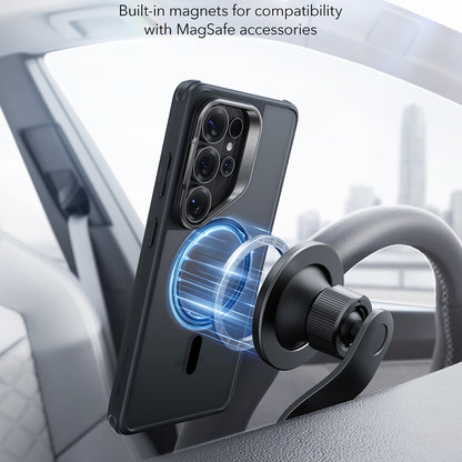MagSafe hoes voor Samsung Galaxy S26 Ultra, ESR, Classic Hybrid Kickstand, Satijnzwart