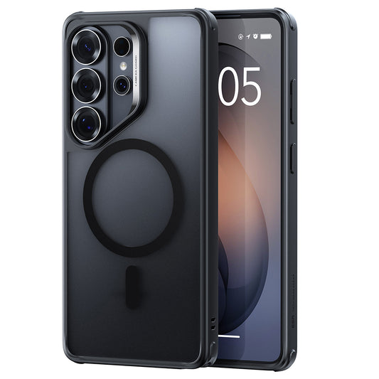 MagSafe hoesje voor Samsung Galaxy S26 Ultra, ESR, Classic Hybrid, Satijnzwart