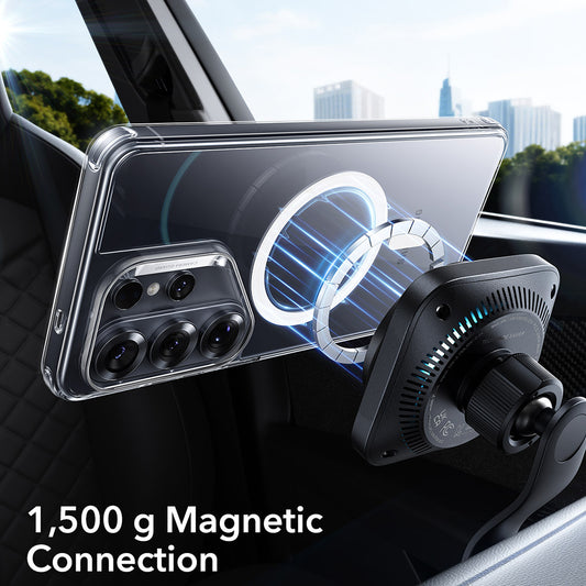 MagSafe hoesje voor Samsung Galaxy S26 Ultra, ESR, Classic Hybrid, Transparant