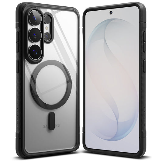 MagSafe hoes voor Samsung Galaxy S26 Ultra, Ringke, Fusion Bold, Zwart