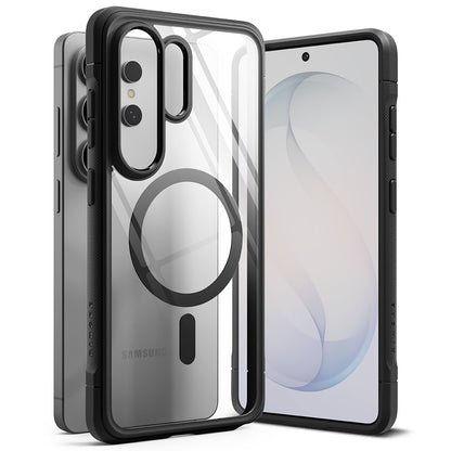 MagSafe hoes voor Samsung Galaxy S26 Ultra, Ringke, Fusion Bold, Zwart