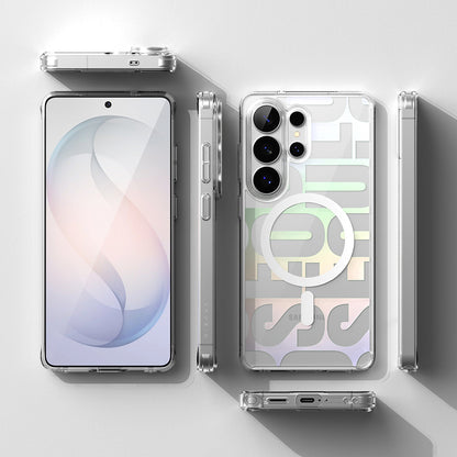 MagSafe hoesje voor Samsung Galaxy S26 Ultra, Ringke, Fusion Seoul, Transparant