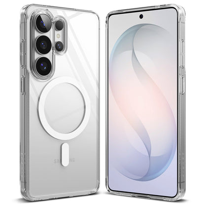 MagSafe hoesje voor Samsung Galaxy S26 Ultra, Ringke, Fusion, Transparant
