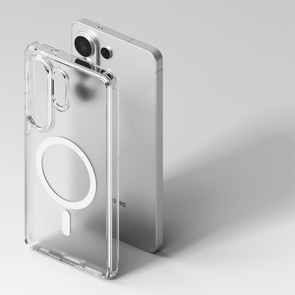 MagSafe hoesje voor Samsung Galaxy S26 Ultra, Ringke, Fusion, Mat Transparant