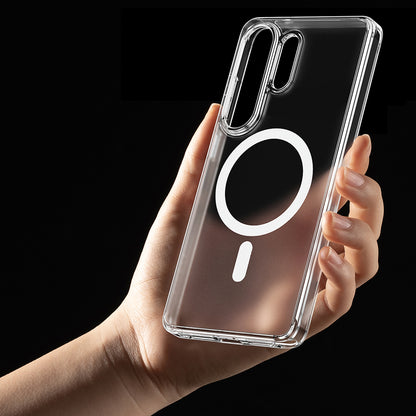 MagSafe hoesje voor Samsung Galaxy S26 Ultra, Ringke, Fusion, Mat Transparant