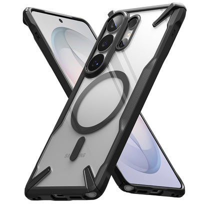 MagSafe hoesje voor Samsung Galaxy S26 Ultra, Ringke, Fusion X, Zwart