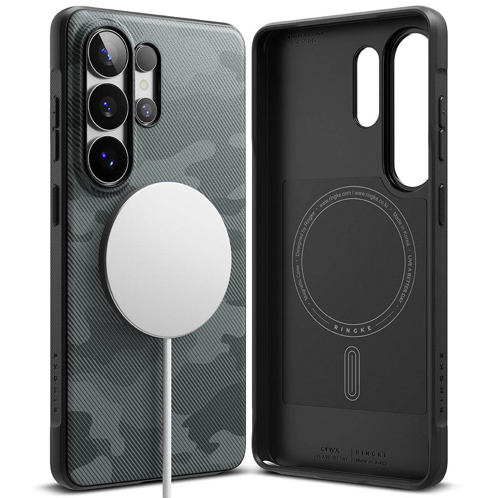 MagSafe hoesje voor Samsung Galaxy S26 Ultra S948, Ringke, Onyx, Camouflage