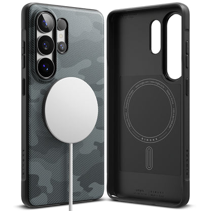 MagSafe hoesje voor Samsung Galaxy S26 Ultra S948, Ringke, Onyx, Camouflage