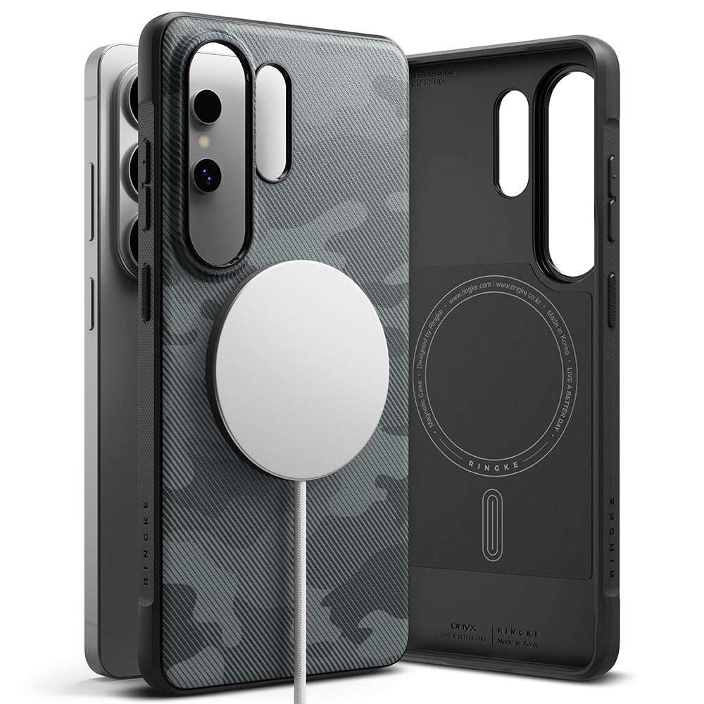 MagSafe hoesje voor Samsung Galaxy S26 Ultra S948, Ringke, Onyx, Camouflage