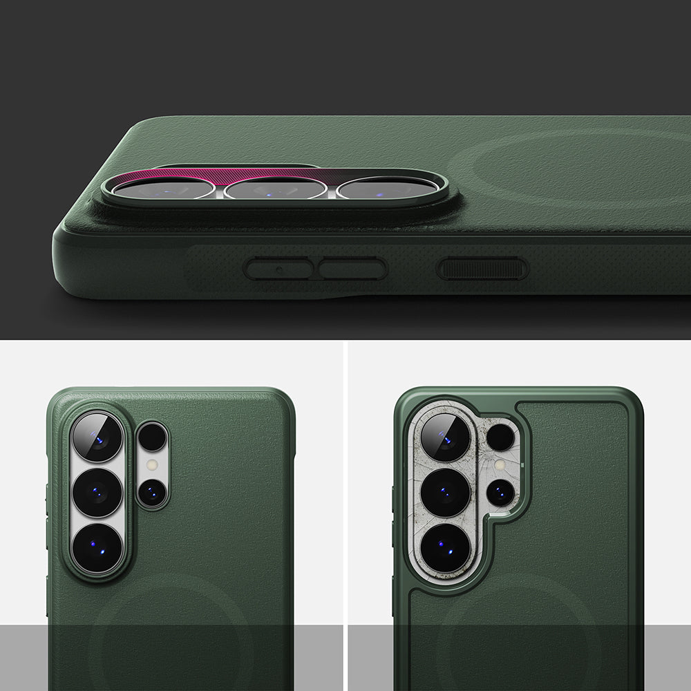 MagSafe Case for Samsung Galaxy S26 Ultra, Ringke, Onyx, Dark Green