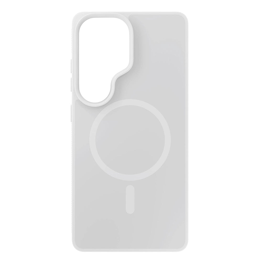 MagSafe hoesje voor Samsung Galaxy S26 Ultra S948, 3MK, Smoke MagCase, Wit