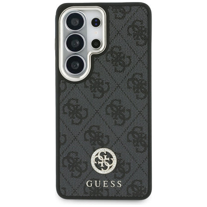 MagSafe Case for Samsung Galaxy S26 Ultra S948, GUESS, 4G Big Rhinestone Triangle Strap, Black