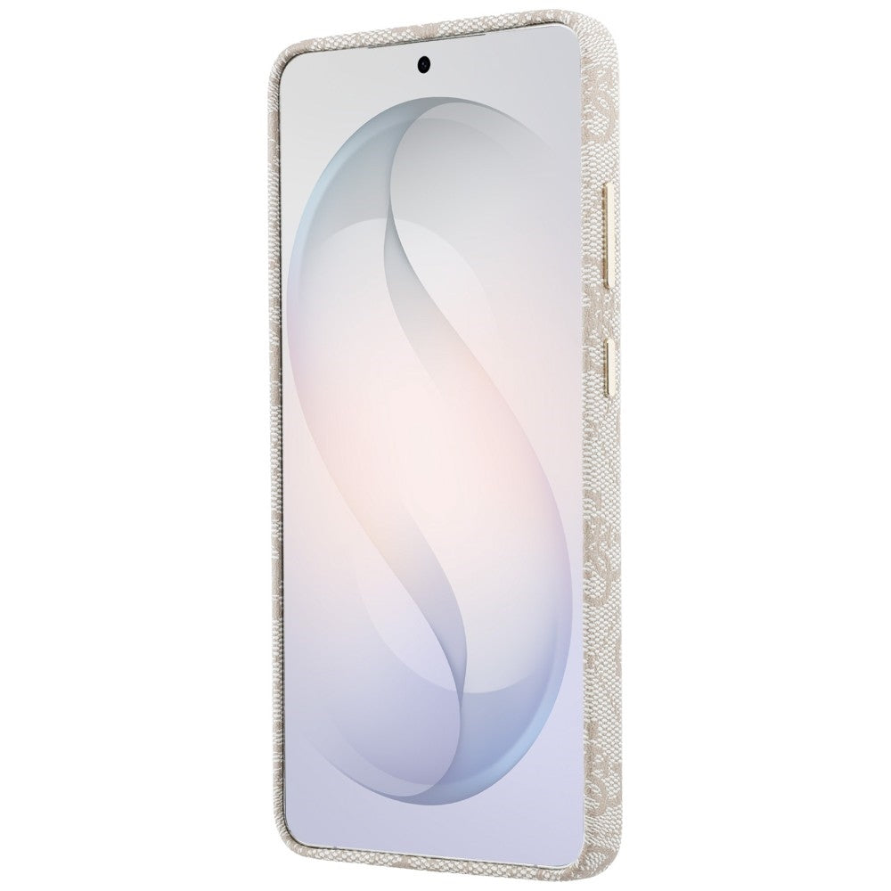 MagSafe hoesje voor Samsung Galaxy S26 Ultra S948, Guess, Rhinestone Round Logo, Roze