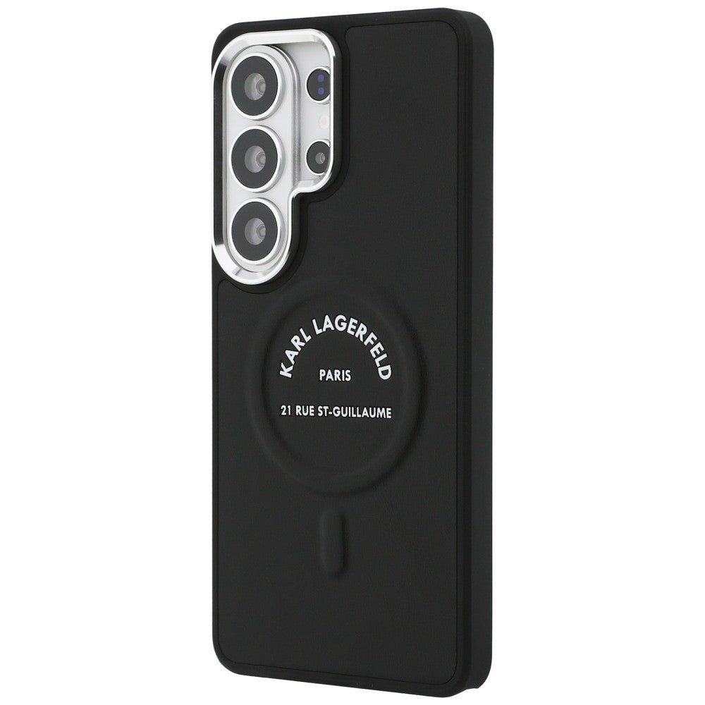 MagSafe hoes voor Samsung Galaxy S26 Ultra S948, Karl Lagerfeld, Karl RSG Logo, Zwart