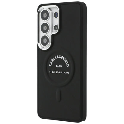 MagSafe hoes voor Samsung Galaxy S26 Ultra S948, Karl Lagerfeld, Karl RSG Logo, Zwart