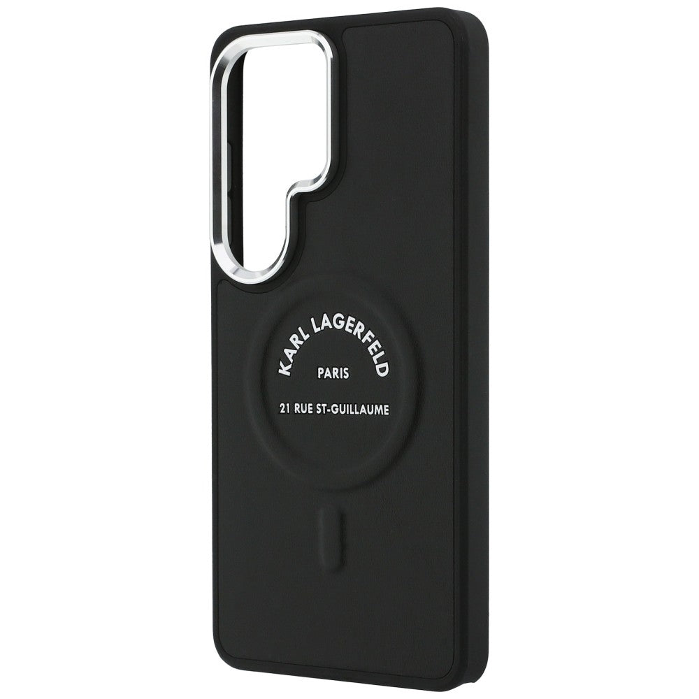 MagSafe hoes voor Samsung Galaxy S26 Ultra S948, Karl Lagerfeld, Karl RSG Logo, Zwart