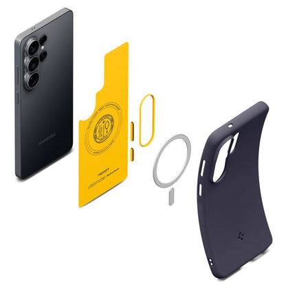 MagSafe hoesje voor Samsung Galaxy S26 Ultra S948, Spigen, Caseology Nano Pop, Mov ACS11037