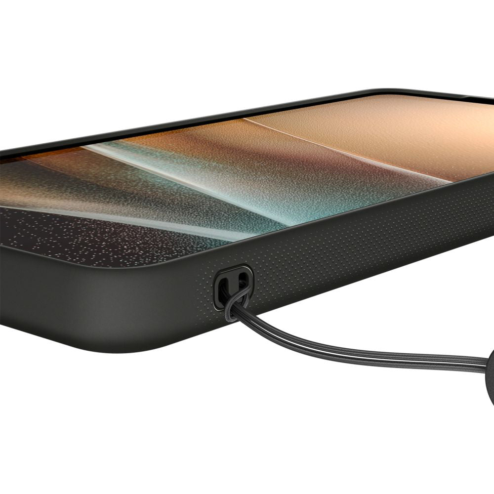 MagSafe hoesje voor Samsung Galaxy S26 Ultra S948, Spigen, Caseology Nano Pop, Zwart