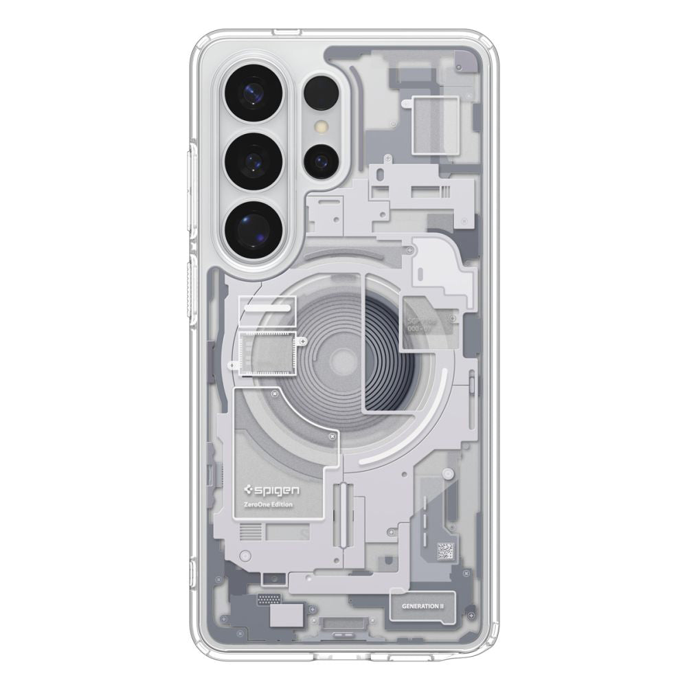 MagSafe hoesje voor Samsung Galaxy S26 Ultra S948, Spigen, Ultra Hybrid Zero One, Wit ACS10683