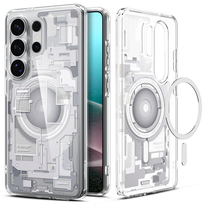 MagSafe hoesje voor Samsung Galaxy S26 Ultra S948, Spigen, Ultra Hybrid Zero One, Wit ACS10683