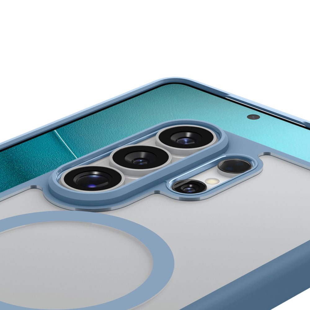 MagSafe hoesje voor Samsung Galaxy S26 Ultra S948, Spigen, Ultra Hybrid, Blauw ACS11207