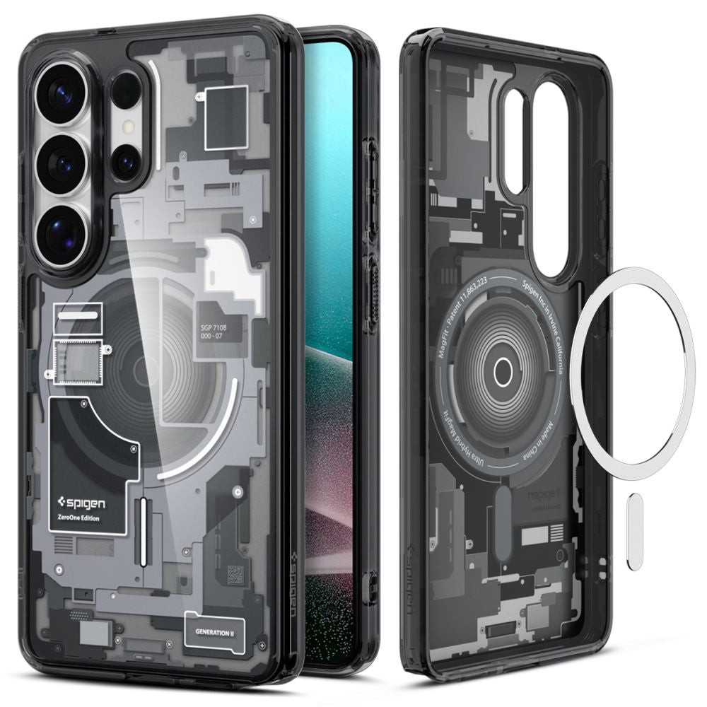 MagSafe hoesje voor Samsung Galaxy S26 Ultra S948, Spigen, Ultra Hybrid Zero One, Zwart ACS10682