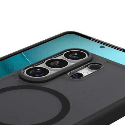 MagSafe hoesje voor Samsung Galaxy S26 Ultra S948, Spigen, Ultra Hybrid, Satijnzwart ACS10681