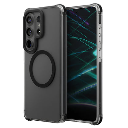MagSafe hoes voor Samsung Galaxy S26 Ultra S948, UNIQ, Combat MagClick, Zwart