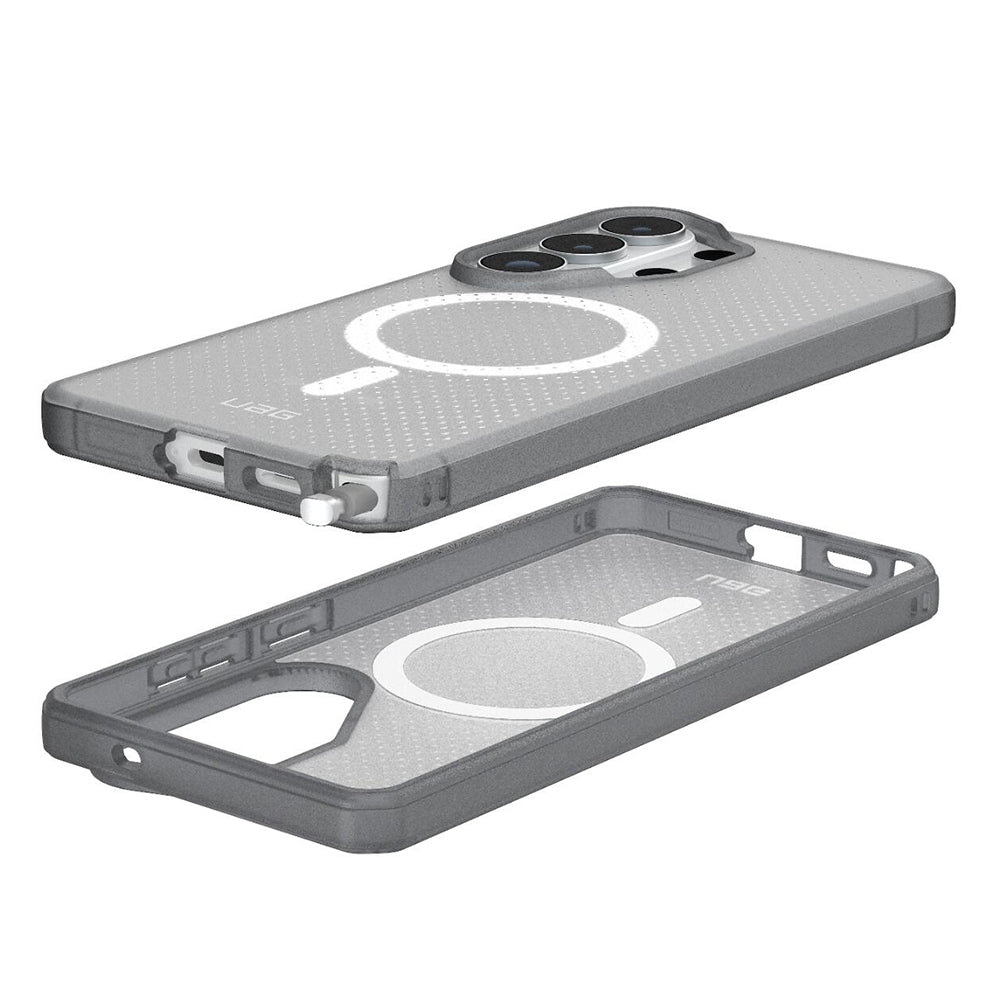 MagSafe-hoes voor Samsung Galaxy S26 Ultra S948, Urban Armor Gear, Dot, Satin Grijs
