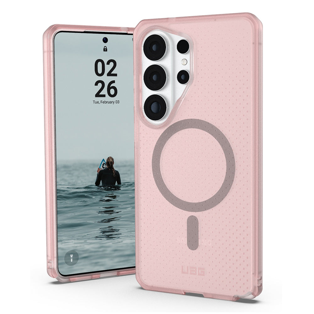MagSafe-hoes voor Samsung Galaxy S26 Ultra S948, Urban Armor Gear, Dot, Roze