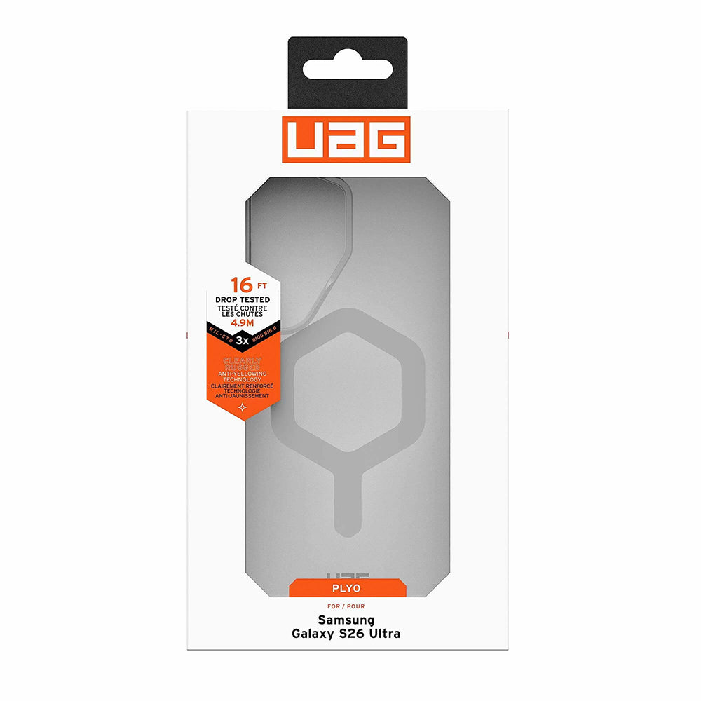 MagSafe-hoes voor Samsung Galaxy S26 Ultra S948, Urban Armor Gear, Plyo, Transparant