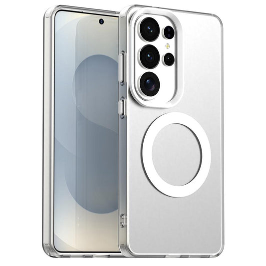 MagSafe hoesje voor Samsung Galaxy S26 Ultra, Techsuit, CandyCase, Wit