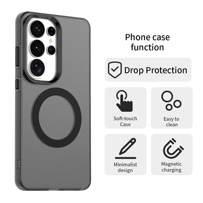 MagSafe hoesje voor Samsung Galaxy S26 Ultra, Techsuit, CandyCase, Zwart