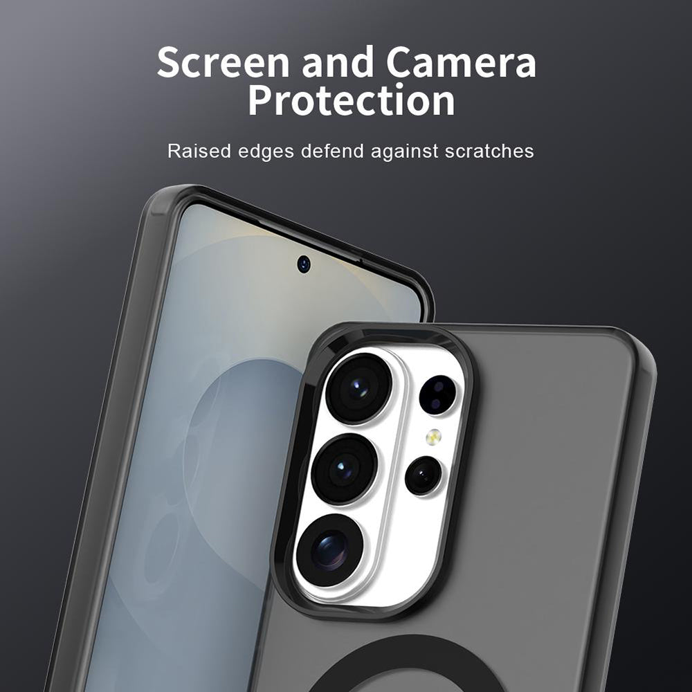 MagSafe hoesje voor Samsung Galaxy S26 Ultra, Techsuit, CandyCase, Zwart