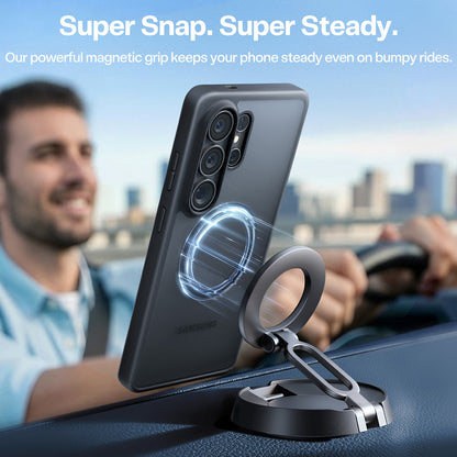 MagSafe hoes voor Samsung Galaxy S26 Ultra, Torras, Guardian, Zwart