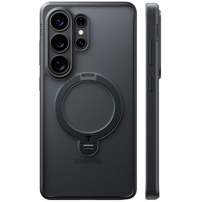 MagSafe hoes voor Samsung Galaxy S26 Ultra, Torras, Ostand Spin, Zwart