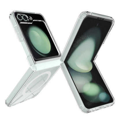 MagSafe-hoes voor Samsung Galaxy Z Flip7 FE F761 / Z Flip6 F741, Techsuit, Pro, Transparant