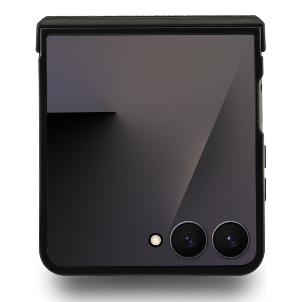 MagSafe hoes voor Samsung Galaxy Z Flip7 F766, Karl Lagerfeld, Karl & Choupette Pins, Zwart