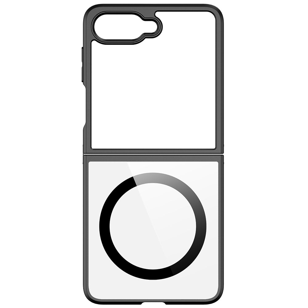 MagSafe-hoesje voor Samsung Galaxy Z Flip8 F776, DUX DUCIS, Aimo, Zwart