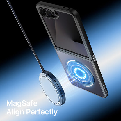 MagSafe-hoesje voor Samsung Galaxy Z Flip8 F776, DUX DUCIS, Aimo, Zwart